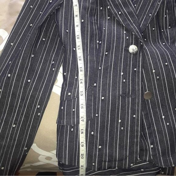 Versai Dark Blue Pant suit - Picture 8 of 10